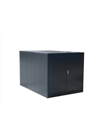 Fahrradgarage für E-Bikes "Container 2 Bikes" - Maße: H 125 x B 130 x T 204 cm